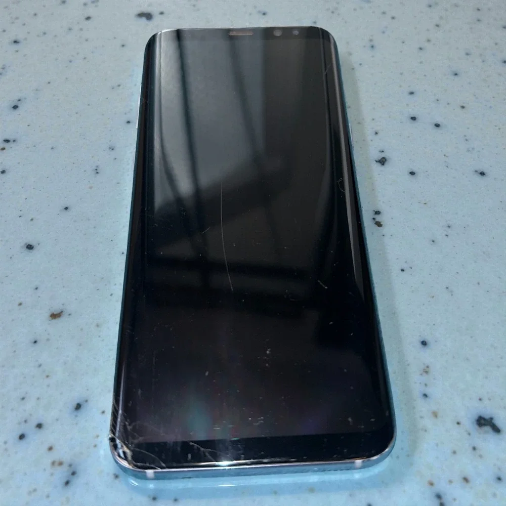 For Parts Repair - Samsung Galaxy S8 Plus Gray Unlocked Smartphone